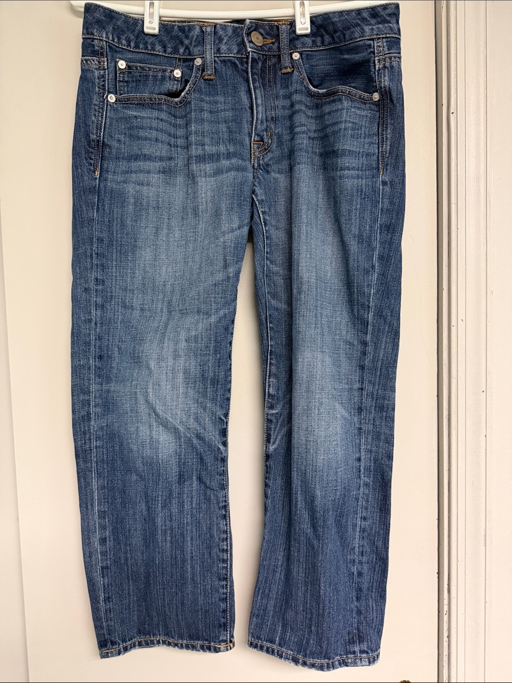 American Eagle Outfitters Women's Medium Blue Boyfriend Jeans